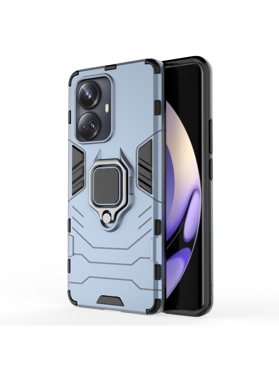 

Чехол Ring для смартфона Realme 10 Pro+/ 10 Pro plus синий