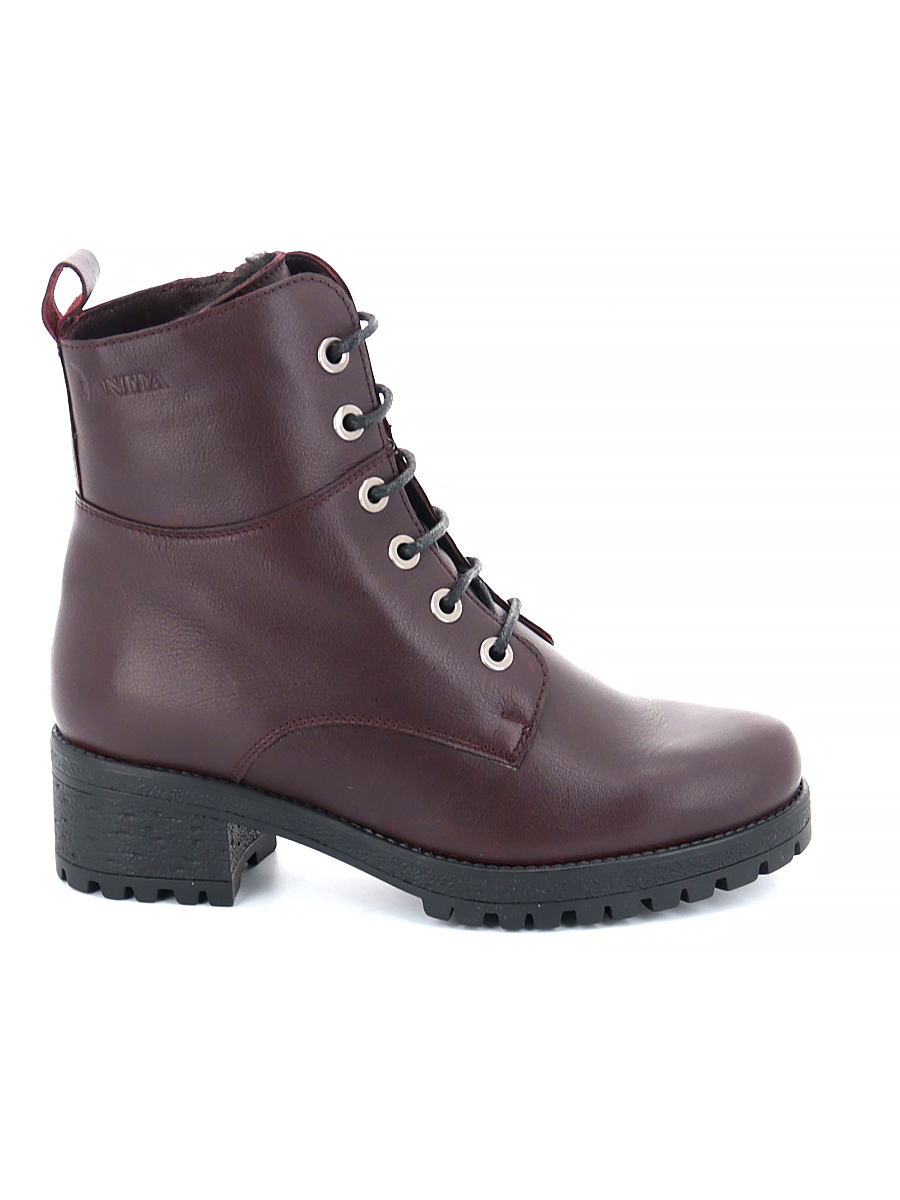 Ботильоны женские JANITA 27729-0519-91-F21701 бордовые 37 RU
