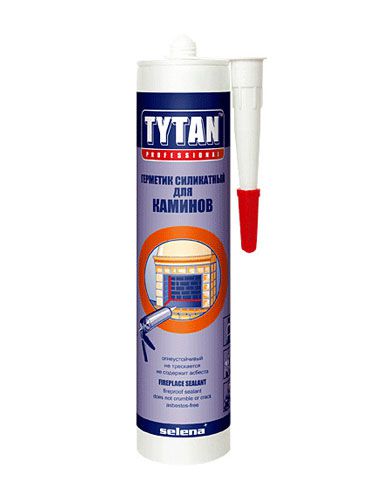 

Герметик термостойкий TYTAN 1500°С, 280мл (черный)