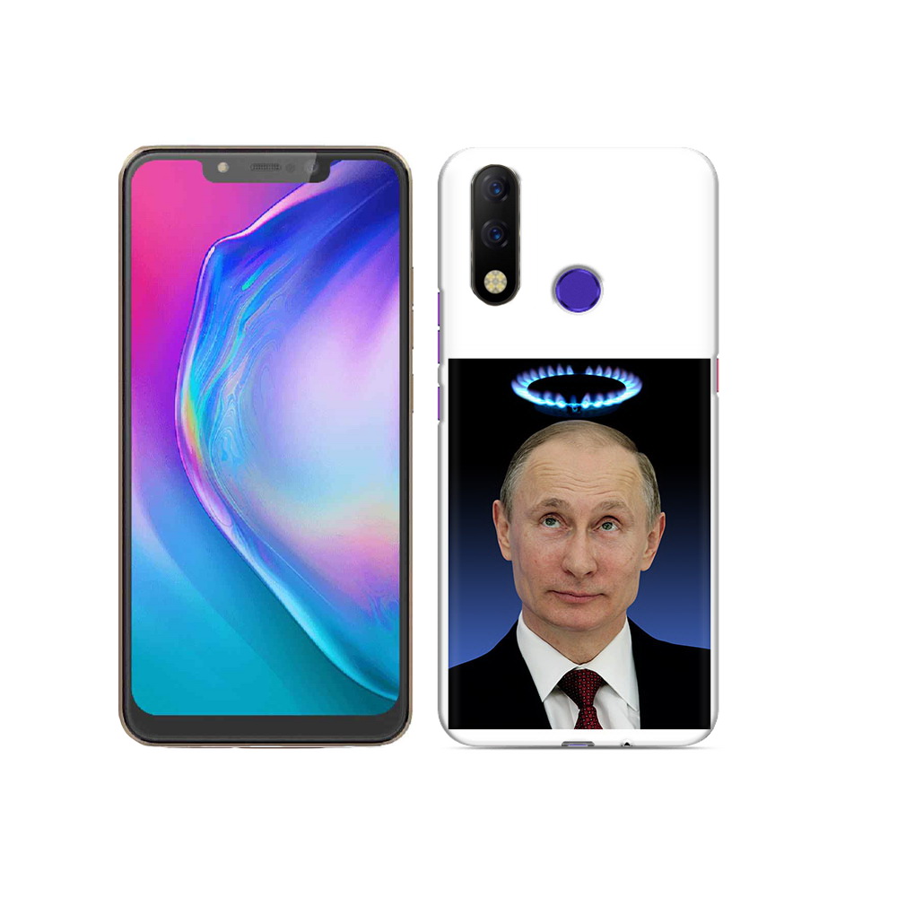 

Чехол MyPads Tocco для Tecno Spark 3 Pro святой газ, Прозрачный, Tocco