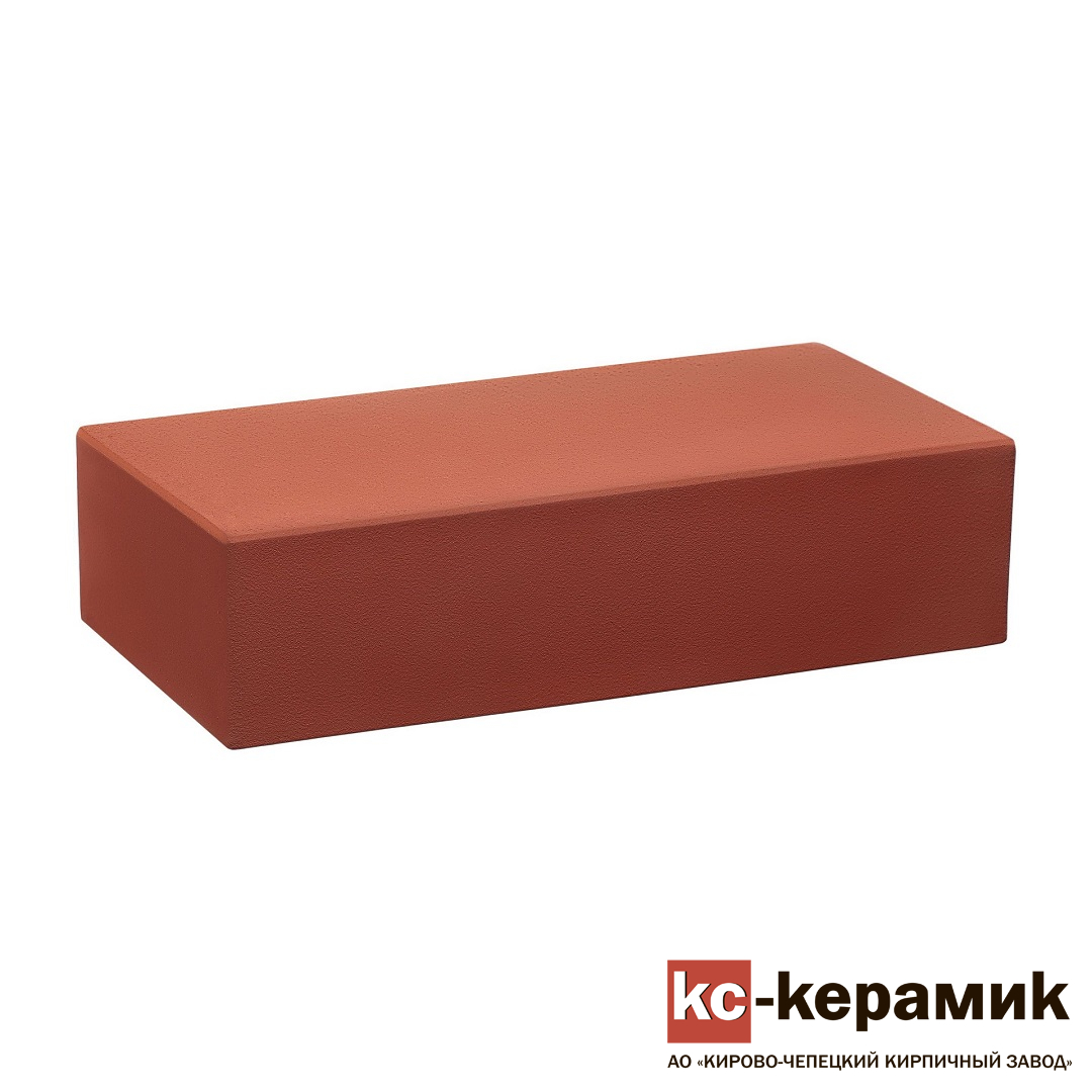 

Кирпич полнотелый "Красный" М-300, КС-Керамик