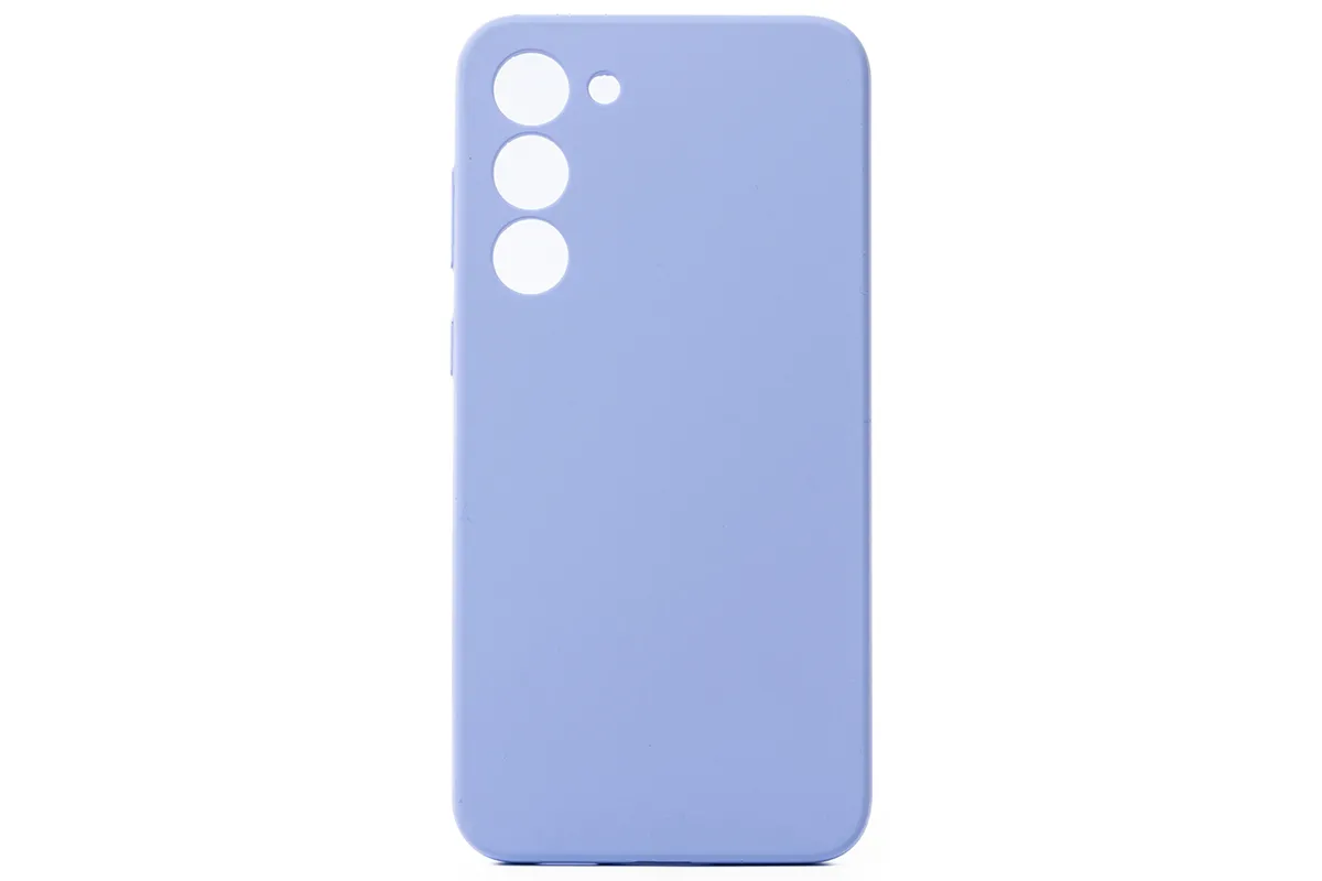 

Чехол Deppa Liquid Silicone Pro Samsung Galaxy S23, лавандовый, Фиолетовый, Liquid Silicone Pro