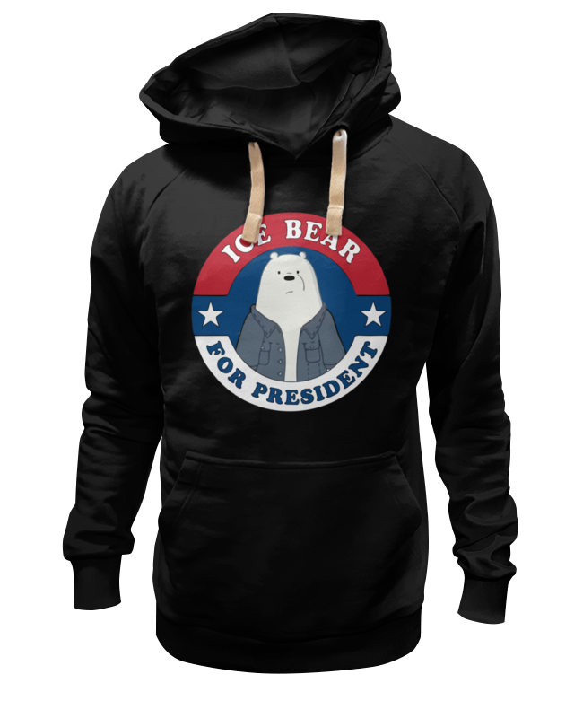 

Худи унисекс Printio Ice bear серое 2XL, Серый, Ice bear