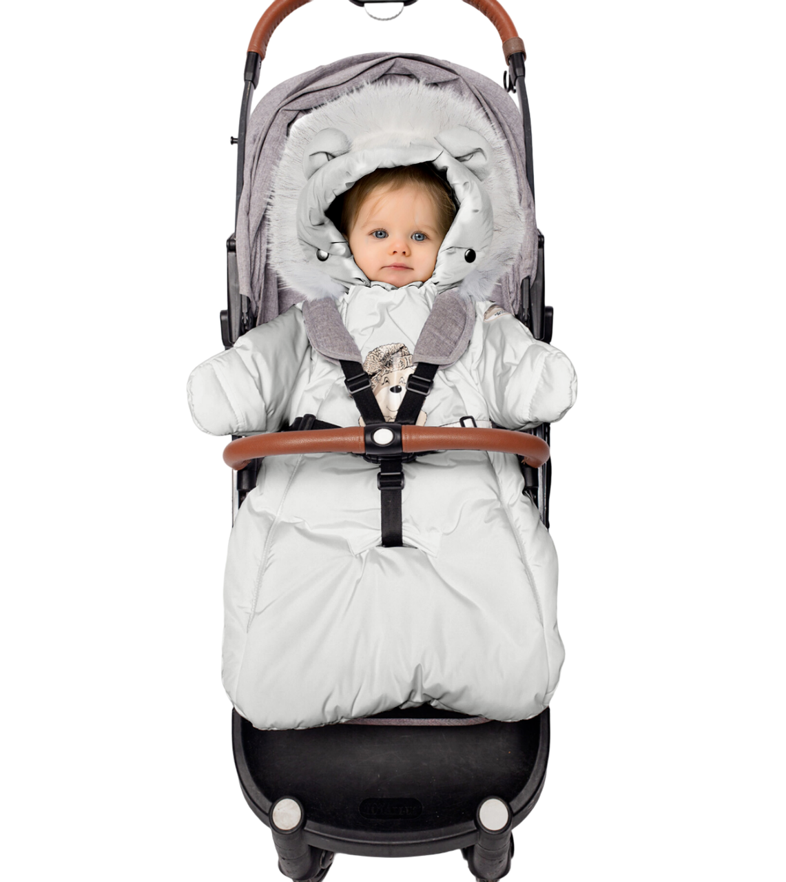 Конверт MaLeK BaBy 306ш/2, белый, 74 см