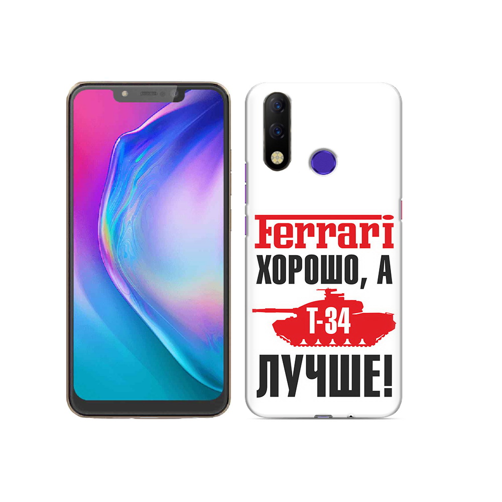 

Чехол MyPads Tocco для Tecno Spark 3 Pro т 34 лучше, Прозрачный, Tocco