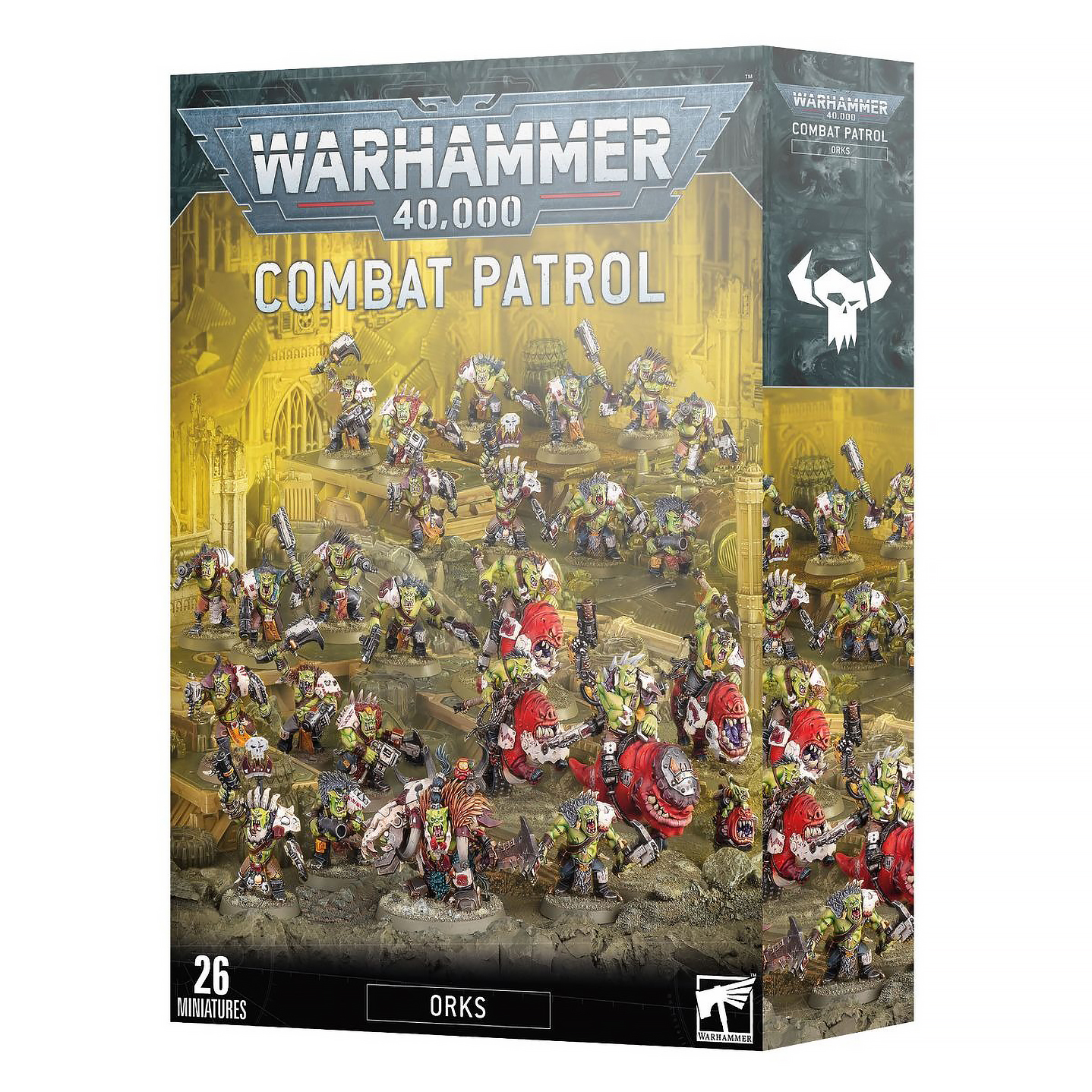 

Миниатюры для игры Games Workshop Warhammer 40000: Orks Combat Patrol 2024 73-50, Orks