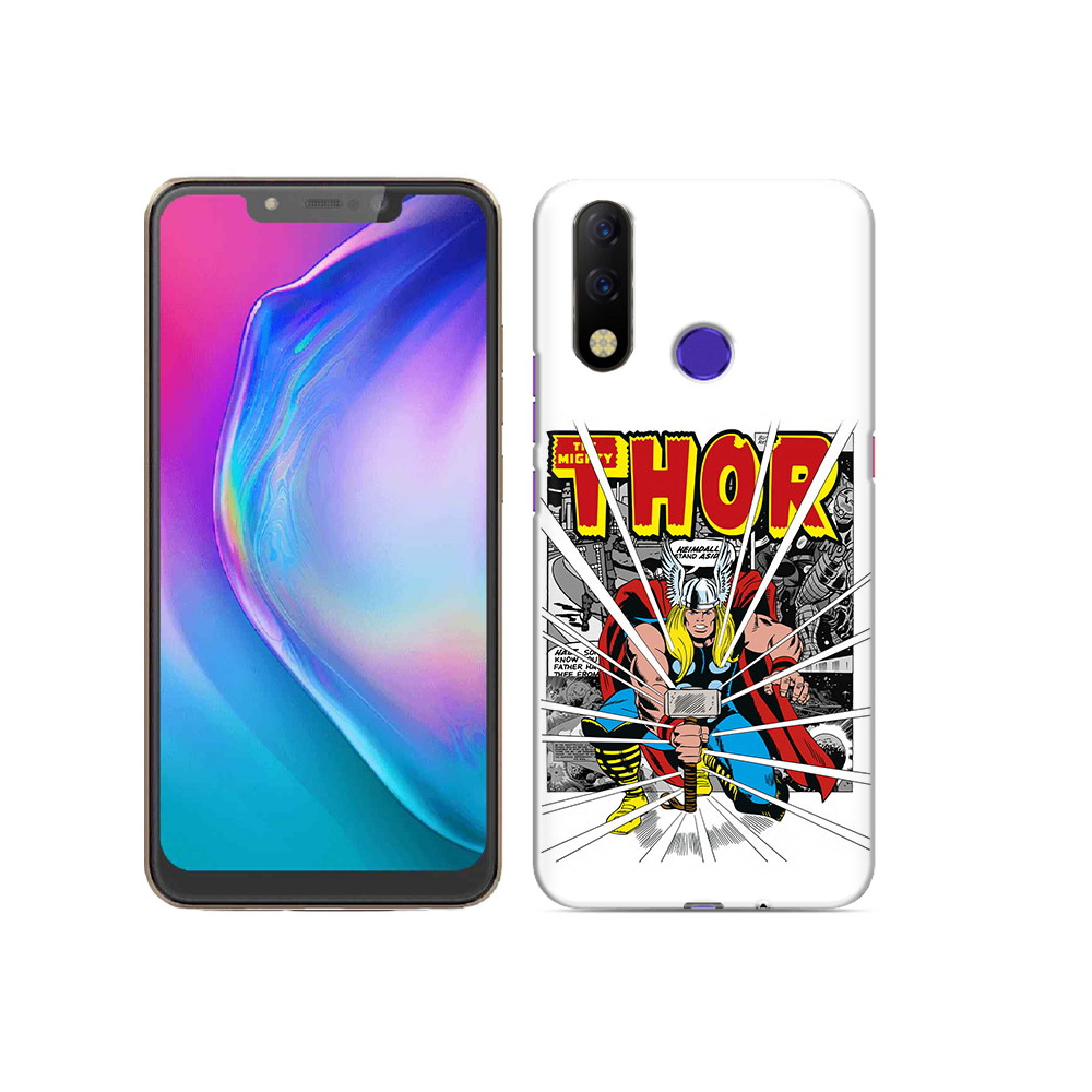 

Чехол MyPads Tocco для Tecno Spark 3 Pro тор рисунок, Прозрачный, Tocco