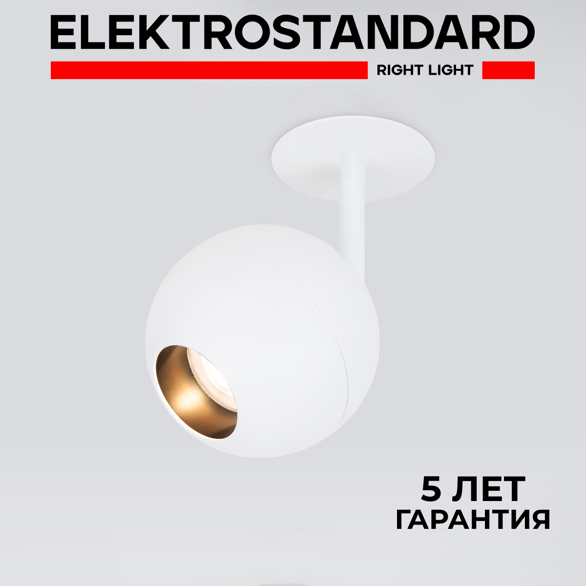 

Встраиваемый светодиодный светильник Elektrostandard Ball 9926 LED 12W 4200K белый
