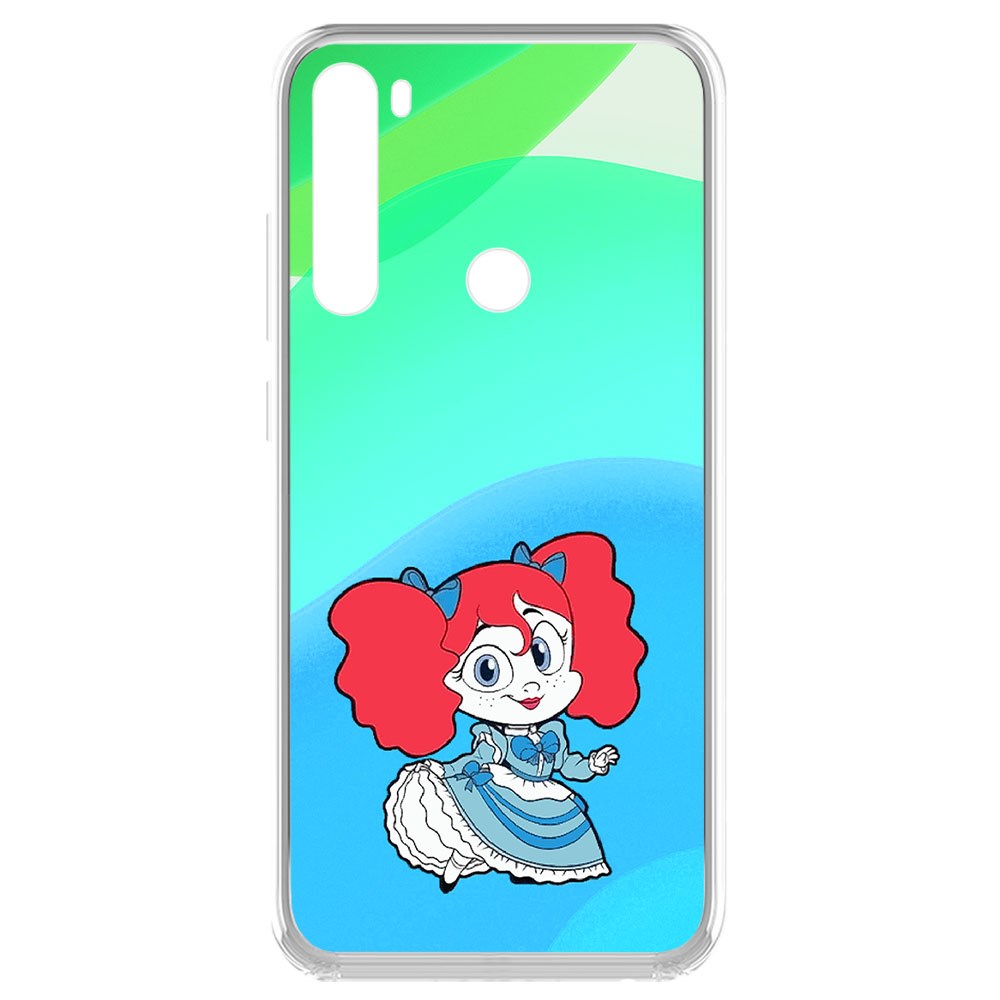 Чехол-накладка Krutoff Clear Case Хаги Ваги - Кукла Поппи для Xiaomi Redmi Note 8