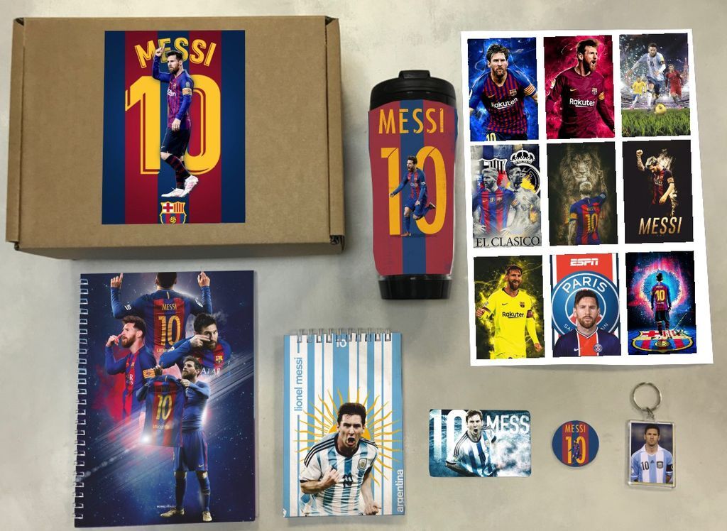 

Бокс с подарком Messi, Месси - 4, 55978850-1, 7 предметов