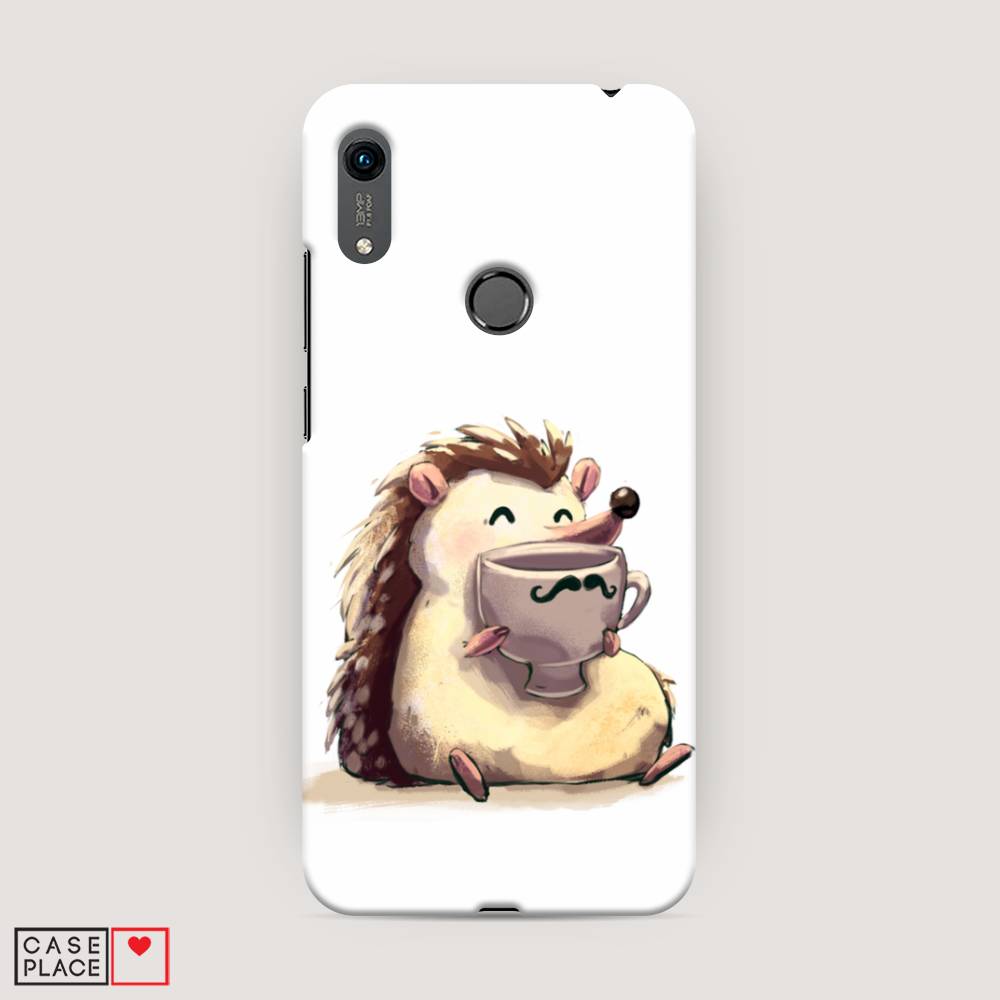

Чехол Awog "Еж кофеман" для Huawei Y6s
