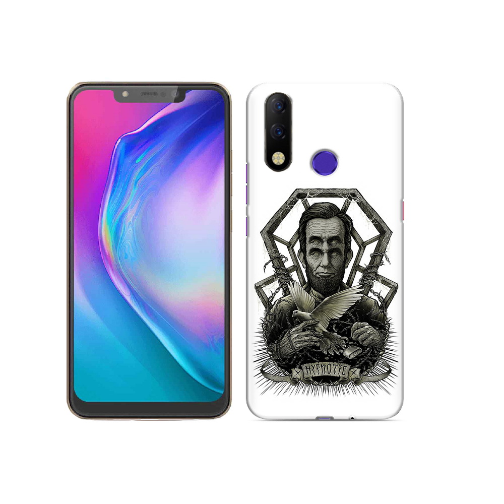 

Чехол MyPads Tocco для Tecno Spark 3 Pro франклин абстракция, Прозрачный, Tocco
