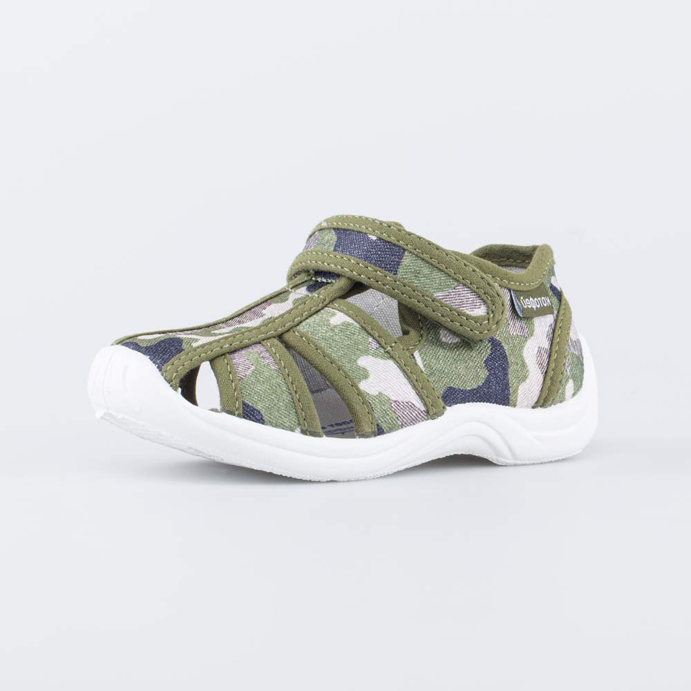 

Сандалии детские Котофей 221138-11 цв.зеленый р.25, Хаки, 221138-11