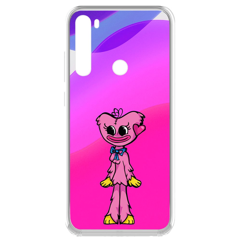 

Чехол-накладка Krutoff Clear Case Хаги Ваги - Киси Миси для Xiaomi Redmi Note 8 (2021), Прозрачный