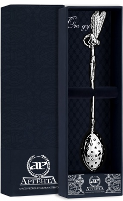 

Ситечко Стрекоза из серебра