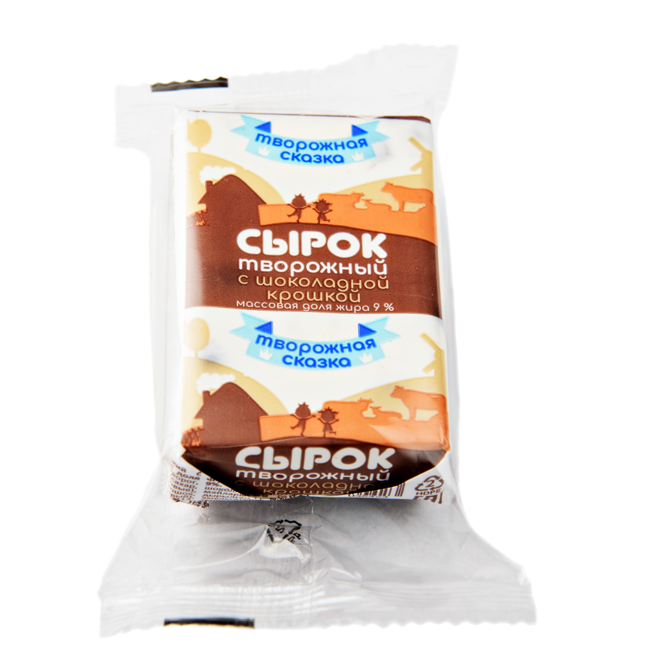 

Сырок творожный Творожная сказка с шоколадной крошкой 90 г