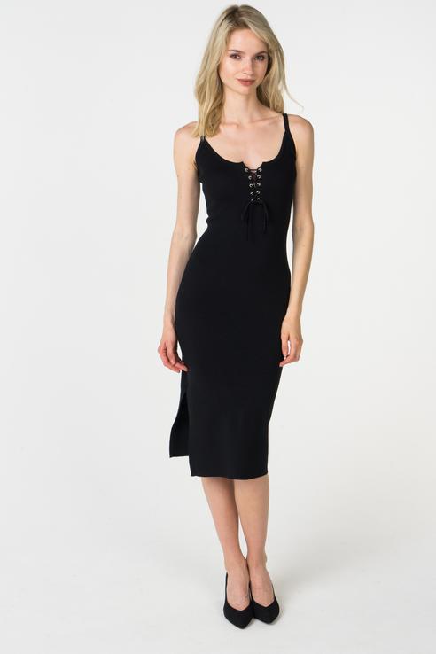 фото Платье-комбинация женское trendy angel tass180030s черное m