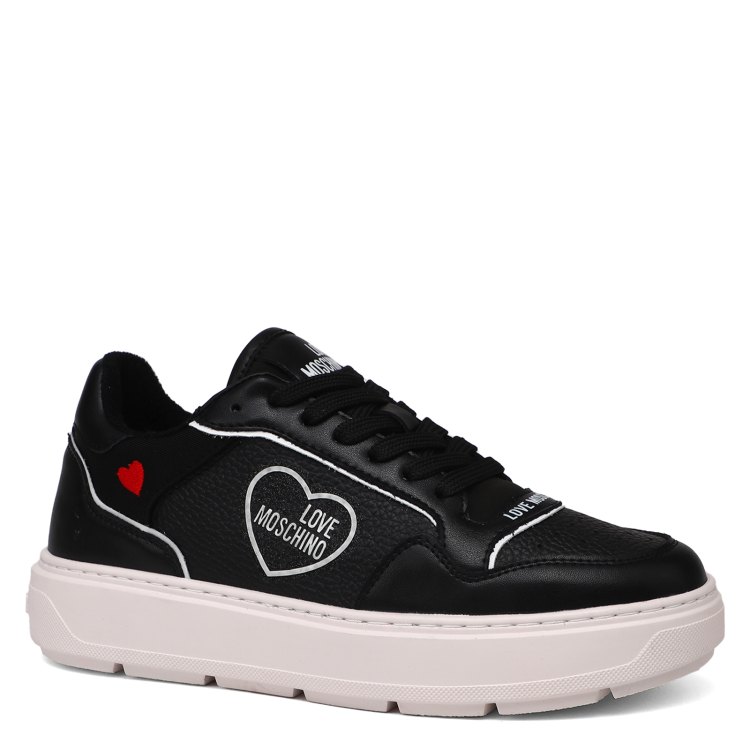 

Кеды женские Love Moschino JA15204G SS24 черные 41 EU, Черный, JA15204G SS24