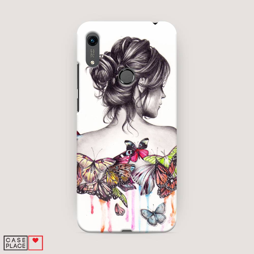 

Чехол Awog "Девушка с бабочками" для Huawei Y6s
