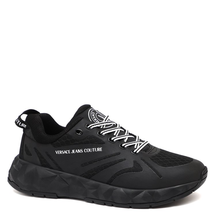 

Кроссовки мужские Versace Jeans Couture 75YA3SB2 черные 41 EU, Черный, 75YA3SB2
