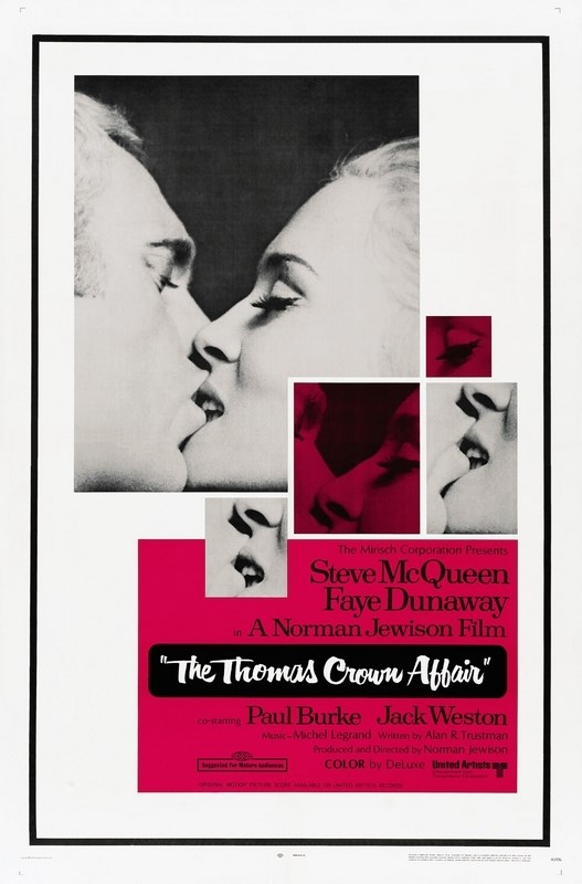 

Постер к фильму "Афера Томаса Крауна" (The Thomas Crown Affair) Оригинальный 68,6x104,1 см