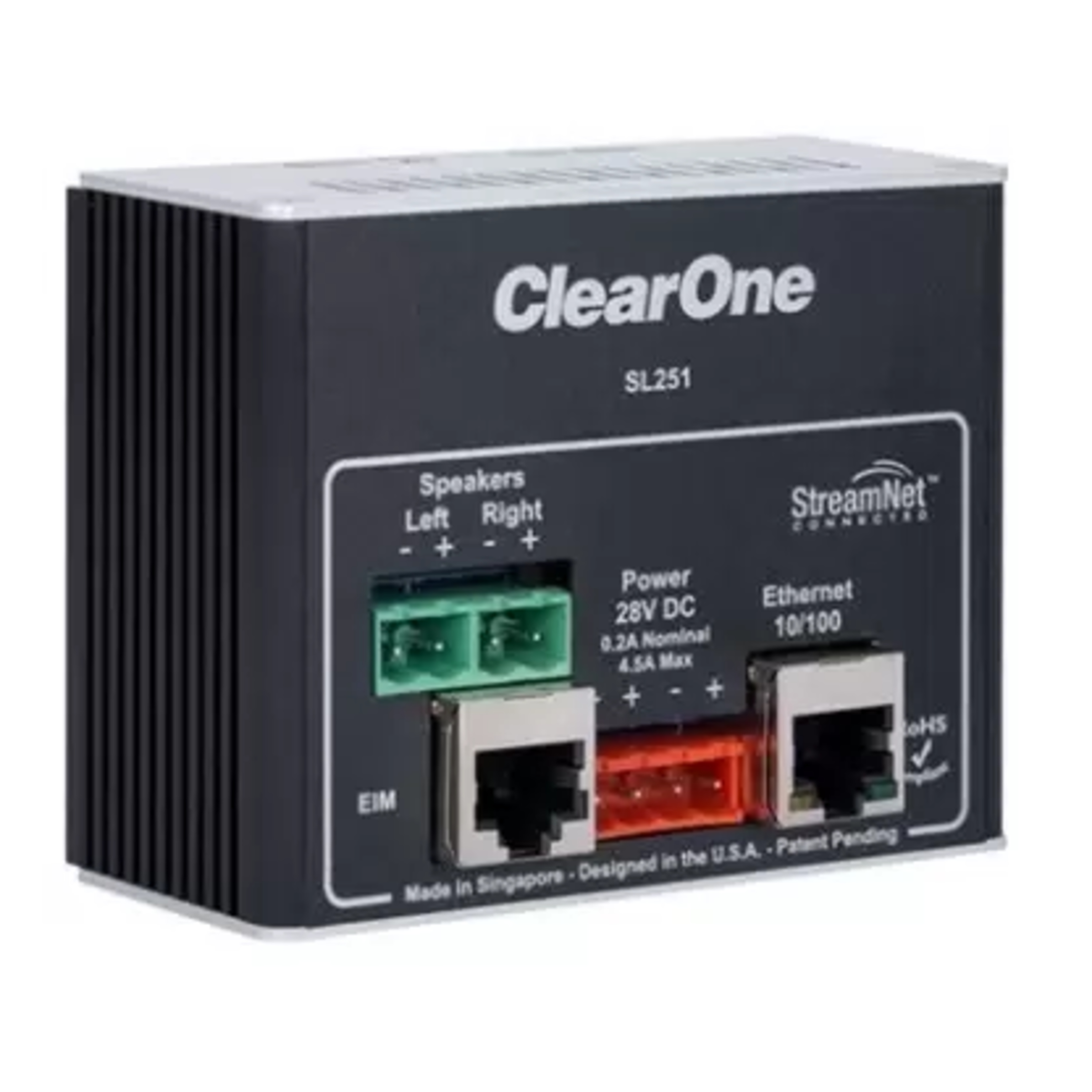 

Усилитель трансляционный вольтовый ClearOne SL 251, SL 251