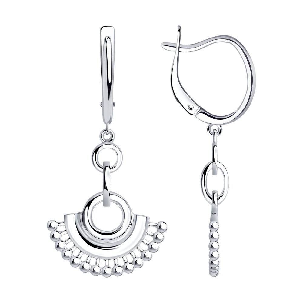 

Серьги подвески из серебра SOKOLOV 94024090, 94024090