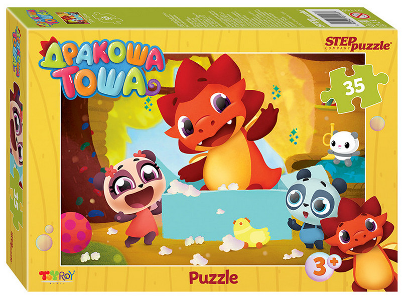 

Пазл Step Puzzle Дракоша Тоша (35 элементов)