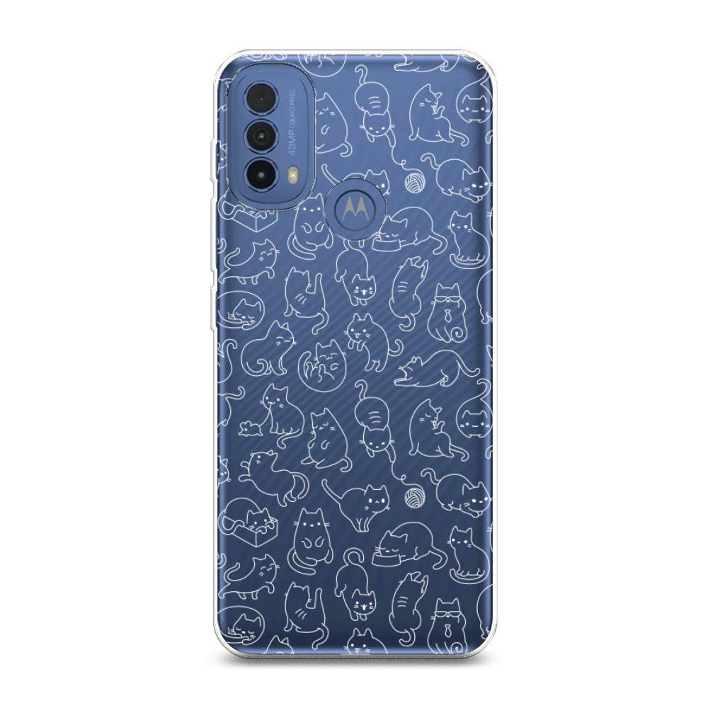 

Чехол Awog на Lenovo K14 Plus/Motorola Moto E20/E30/E40 "Шкодливые котики", Разноцветный, 243550-2