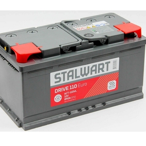 

Аккумулятор Stalwart Drive 110 Ач 890А прямая полярность
