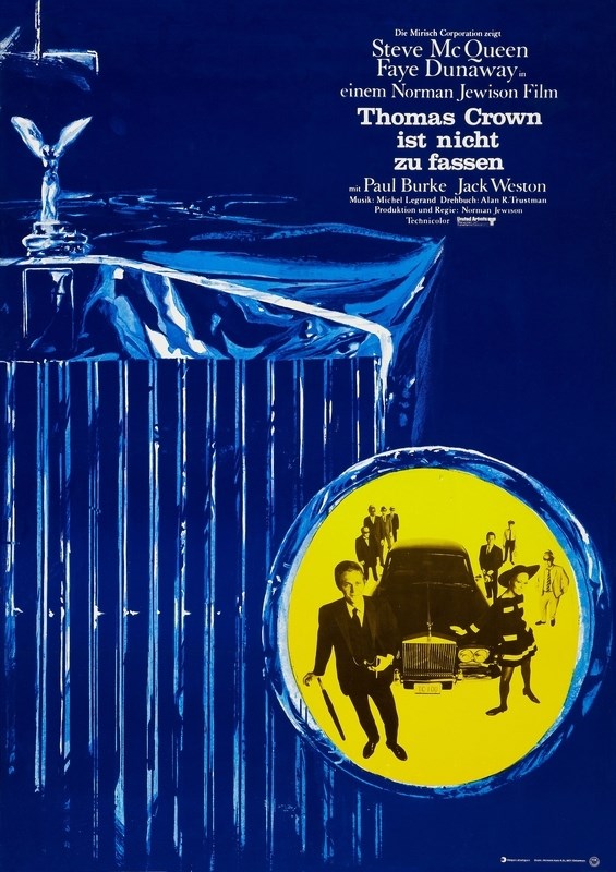 

Постер к фильму "Афера Томаса Крауна" (The Thomas Crown Affair) Оригинальный 71,6x101,6 см