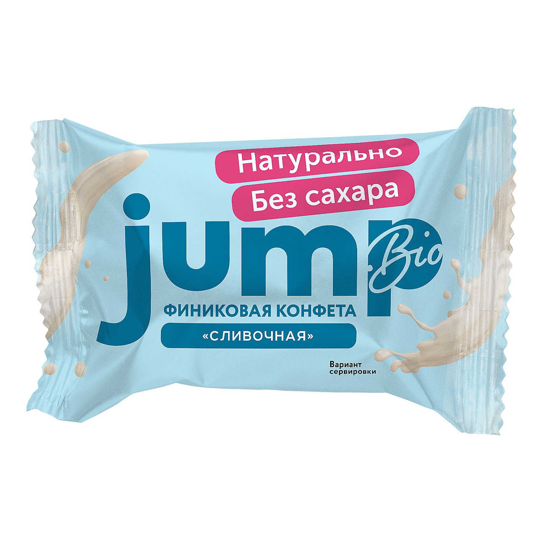 Конфета финиковая Jump Без сахара сливочная