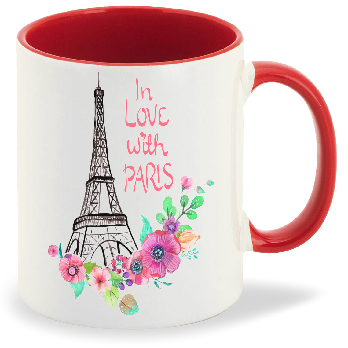 

Кружка CoolPodarok In love with Paris Винтаж, In love with Paris Винтаж