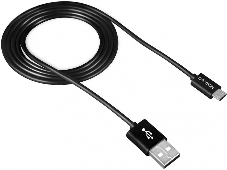 фото Canyon cne-usbm1 microusb 1м (черный)