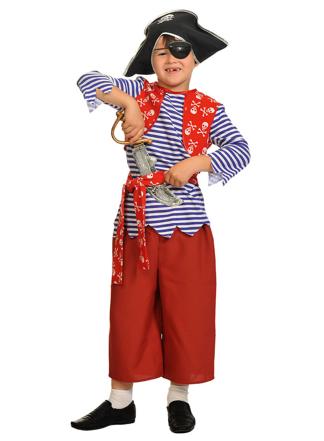 фото Карнавальный костюм карнавалофф пират билли 34-36