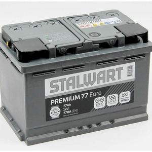 

Аккумулятор Stalwart Premium 77 Ач 770А обр. пол.