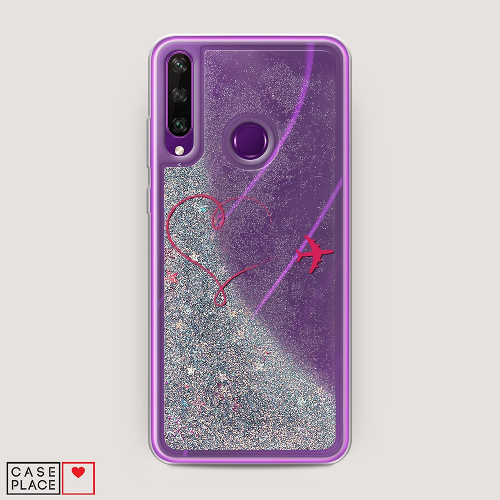 

Чехол Awog на Huawei Y6p "Сердце и самолет", Разноцветный, 6103291-1