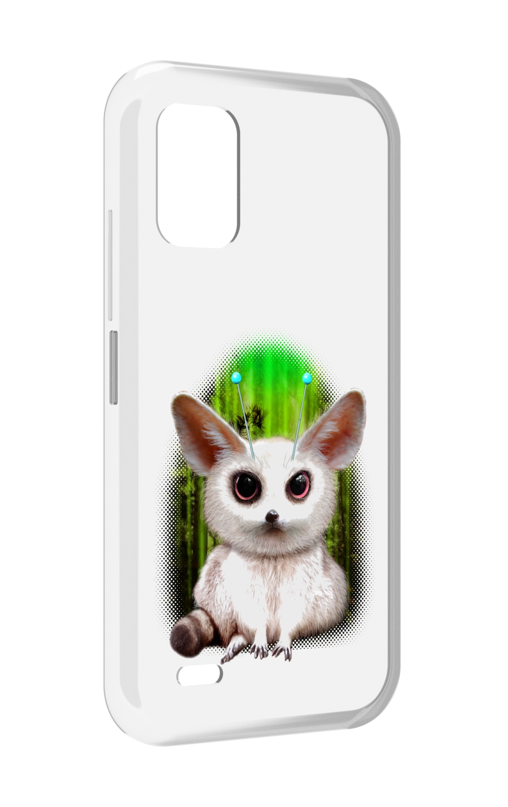 

Чехол MyPads пушистое животное для UMIDIGI Bison GT2 / GT2 Pro, Прозрачный, Tocco