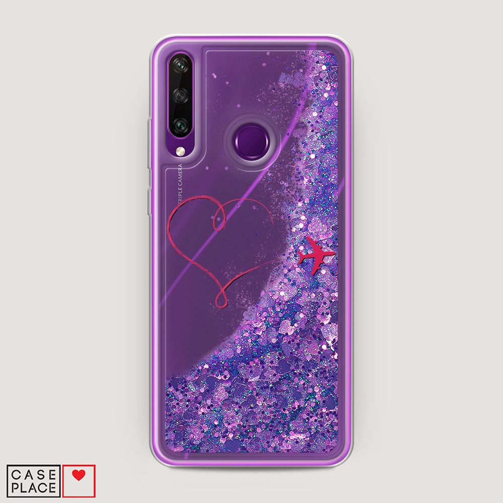 

Чехол Awog на Huawei Y6p "Сердце и самолет", Разноцветный, 6103292-1