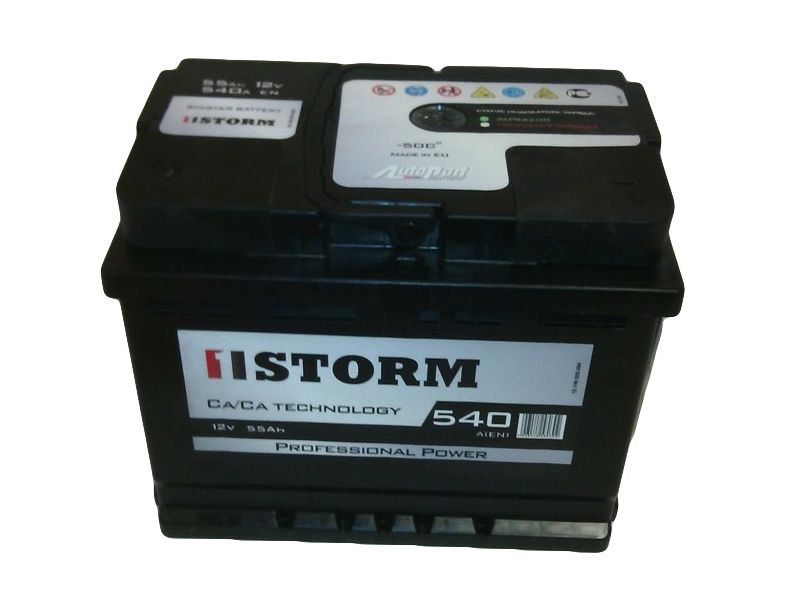 

Аккумулятор Storm 85 Ач 850А низкий