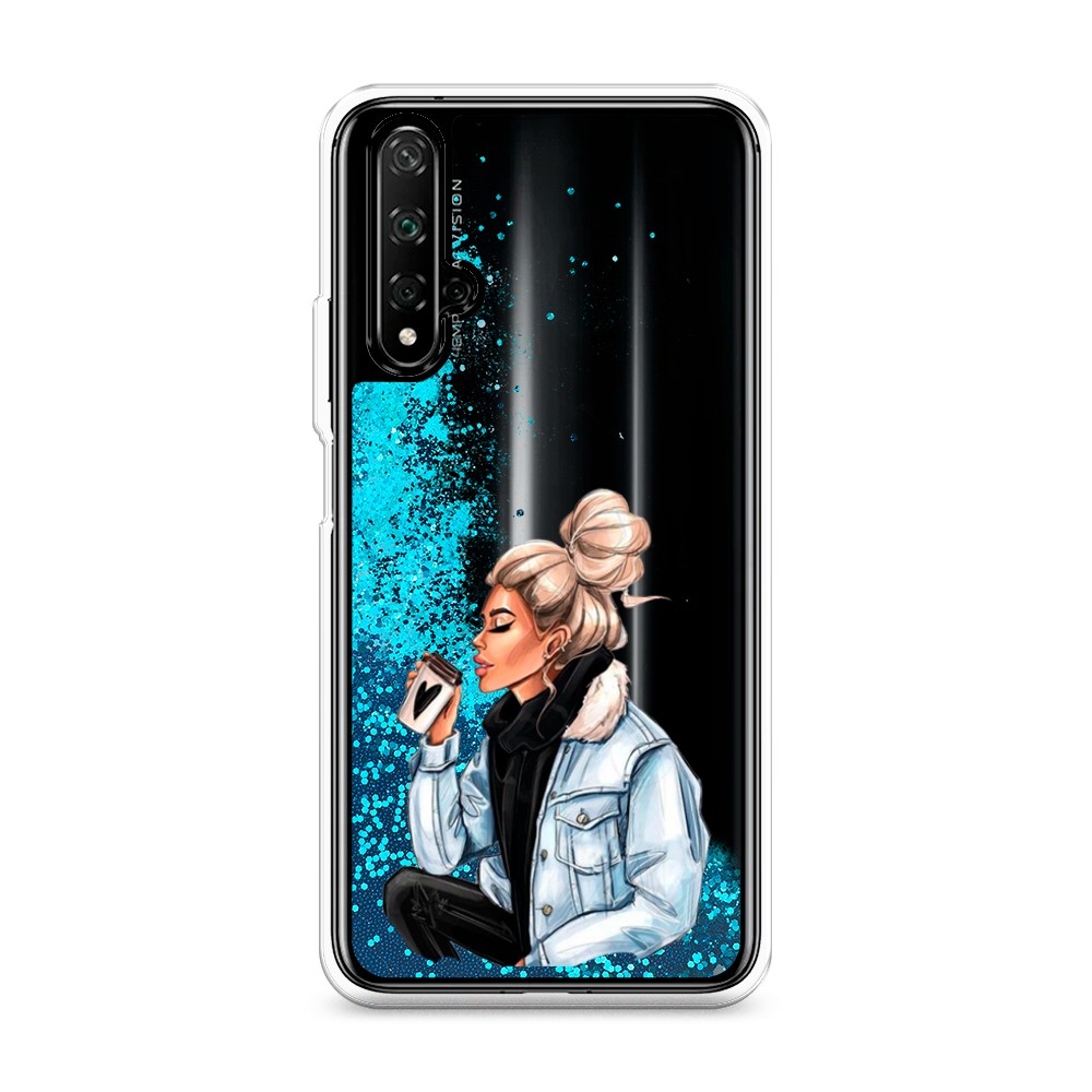 

Чехол Awog на Honor 20/Huawei Nova 5T "Cute girl", Разноцветный, 69593-1