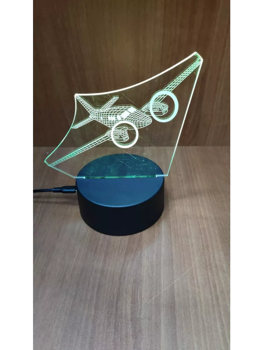 

3D Светильник САМОЛЕТ, 01-све247