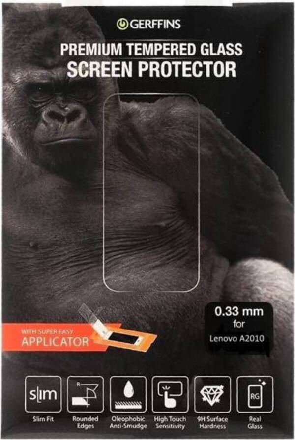 

Защитное стекло Gerffins 0,33mm Lenovo A2010 (прозрачный), 0,33mm Lenovo A2010 (прозрачный)