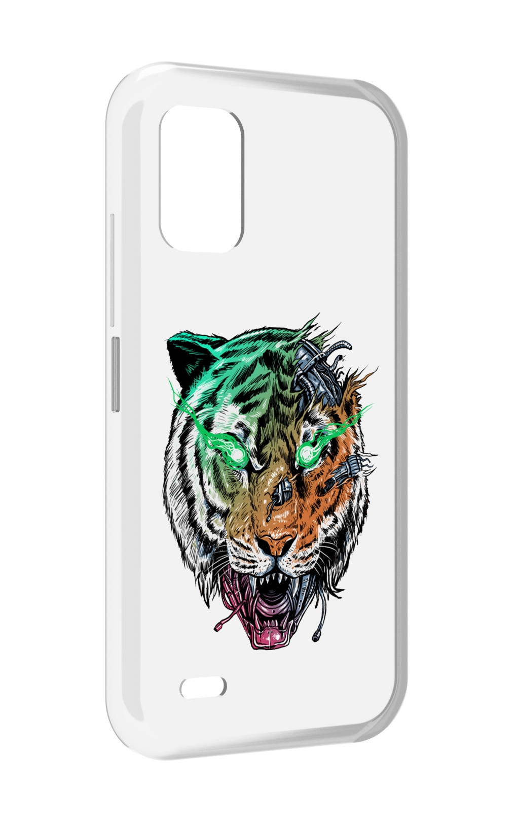 

Чехол MyPads робо-тигр для UMIDIGI Bison GT2 / GT2 Pro, Прозрачный, Tocco