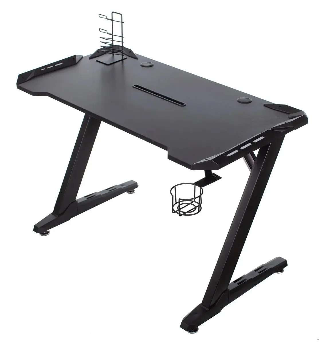 

Стол игровой Бюрократ CARRY-02, карбон, черный