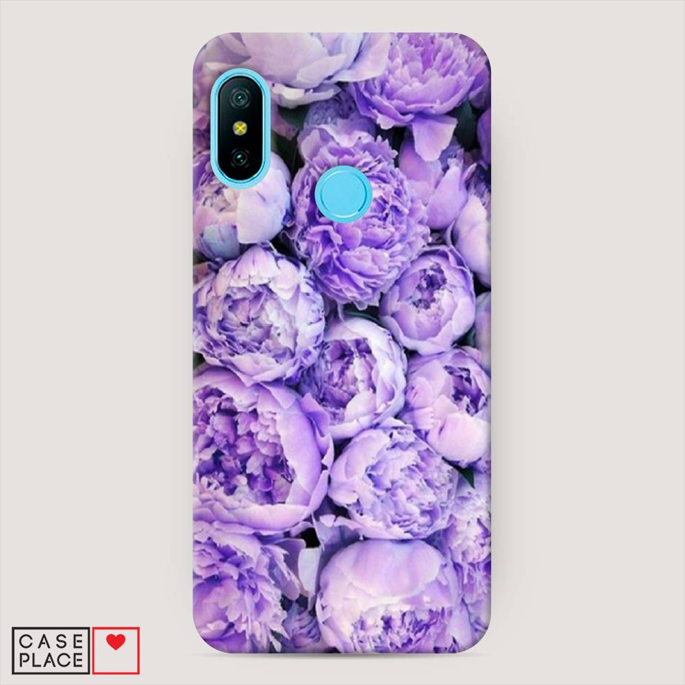 

Пластиковый чехол "Пионы сиреневые" на Xiaomi Redmi 6 Plus, 33920-6