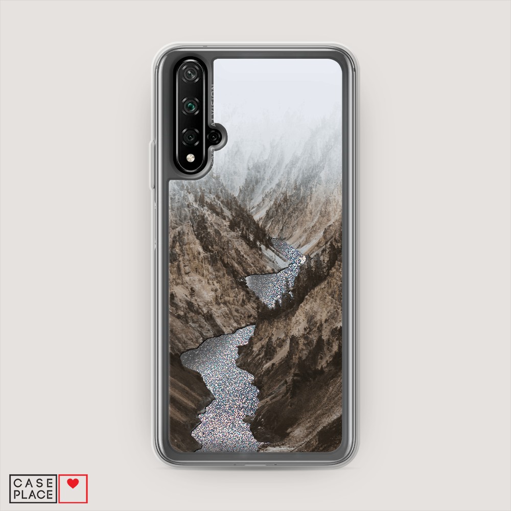 

Чехол Awog на Honor 20/Huawei Nova 5T "Горная река", Разноцветный, 69591-1