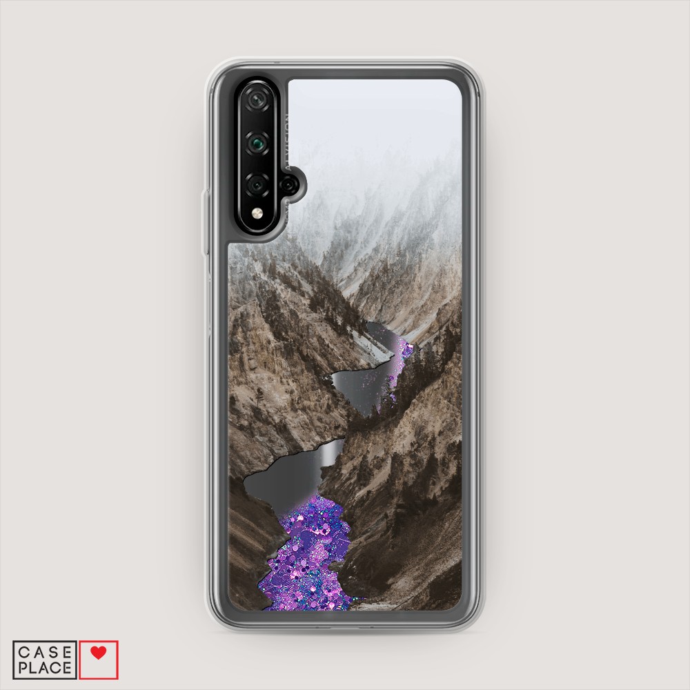 

Чехол Awog на Honor 20/Huawei Nova 5T "Горная река", Разноцветный, 69592-1