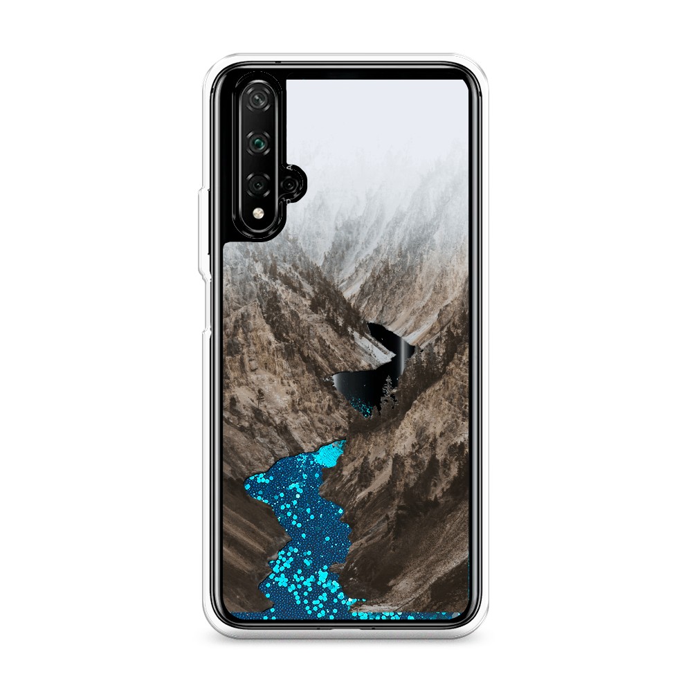 

Чехол Awog на Honor 20/Huawei Nova 5T "Горная река", Разноцветный, 69593-1