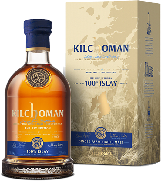 

Виски солодовый Kilchoman 100% Islay Single Malt Scotch Whisky 50% 0,7л